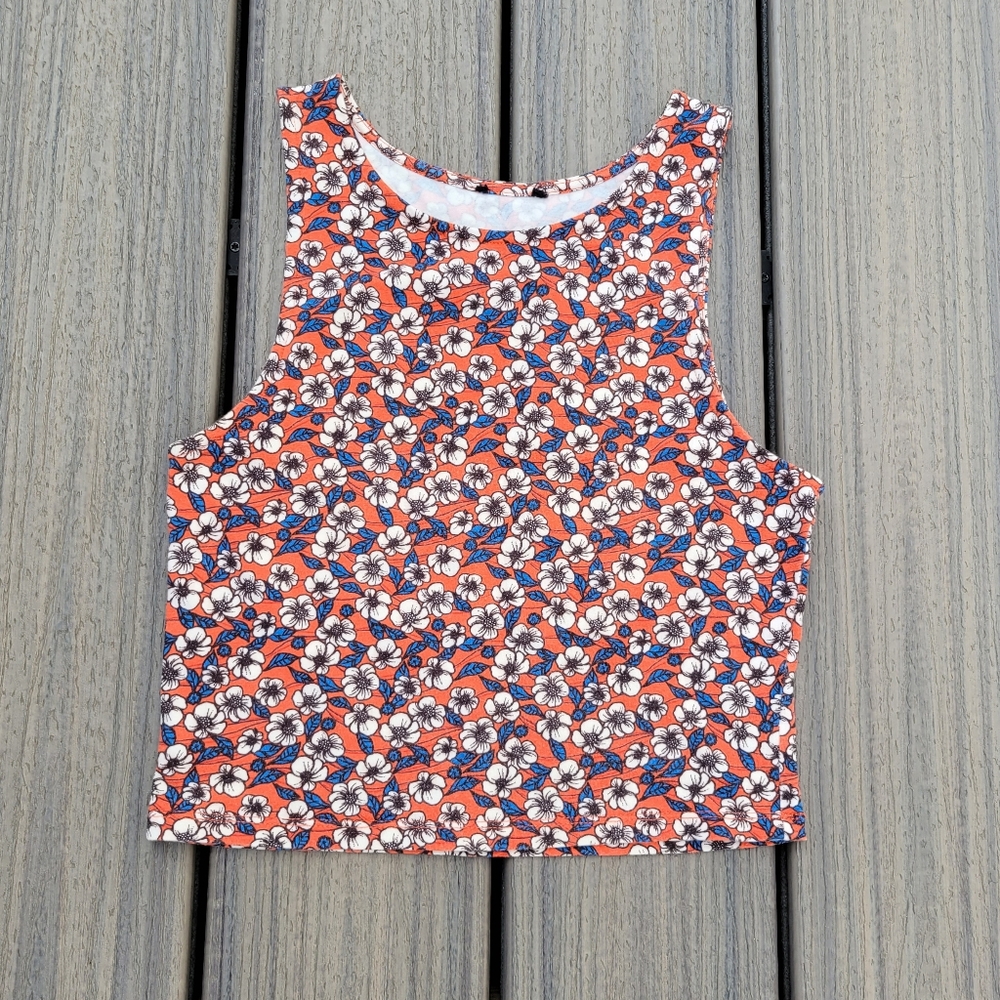 Floral Crop Top | Size Small | Forever 21